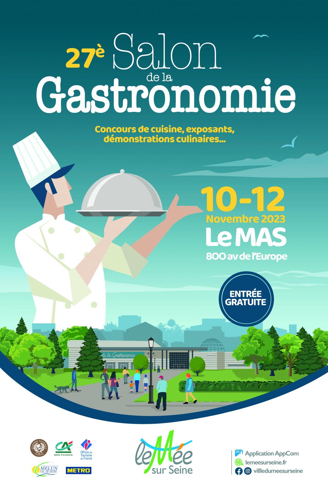 Affiche salon gastro